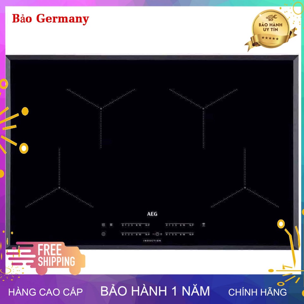 Bếp từ chữ nhật 4 vùng nấu AEG IKB84431XB sản xuất Đức (cắt đá 49x75cm)