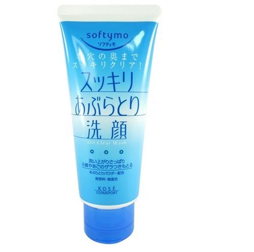 Sữa rửa mặt cho da dầu Kose Softymo Oil Clear Wash 160g - Japan