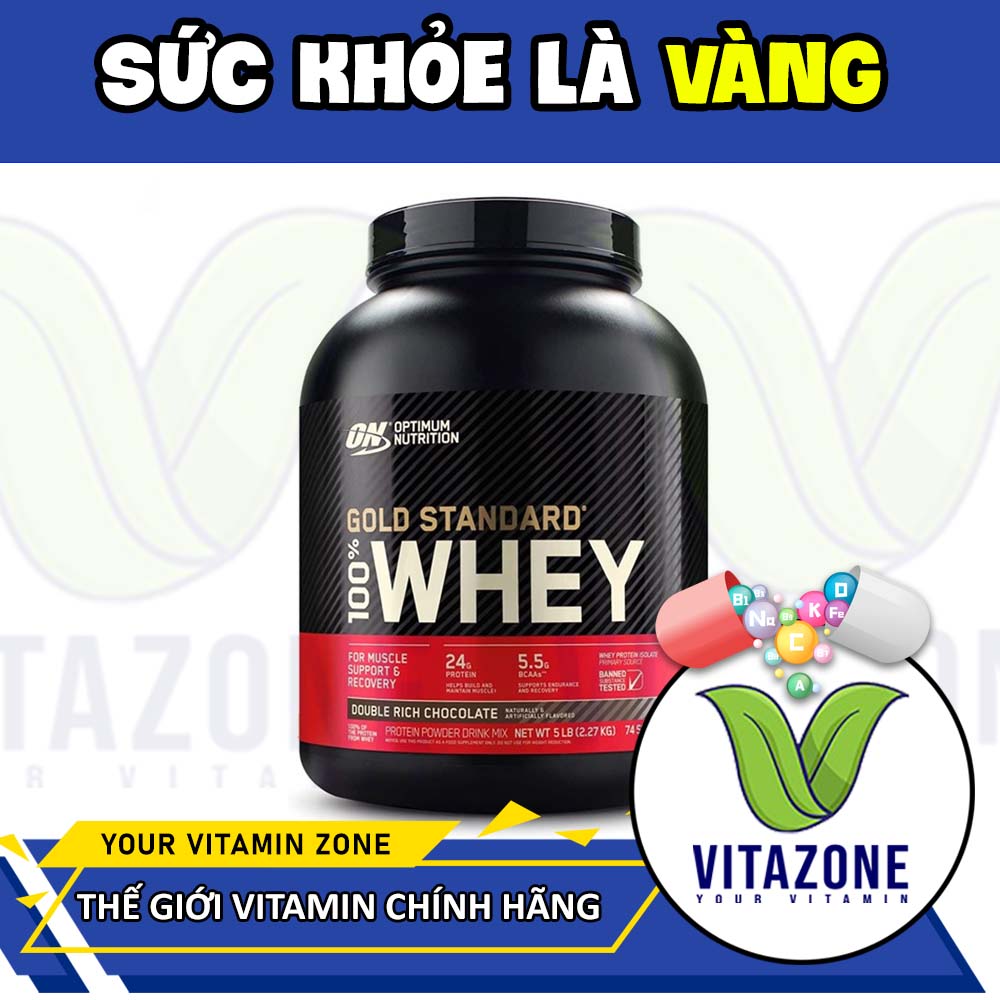Sữa Tăng Cơ On 100% WHEY GOLD STANDARD 5LBS (2.3KG)