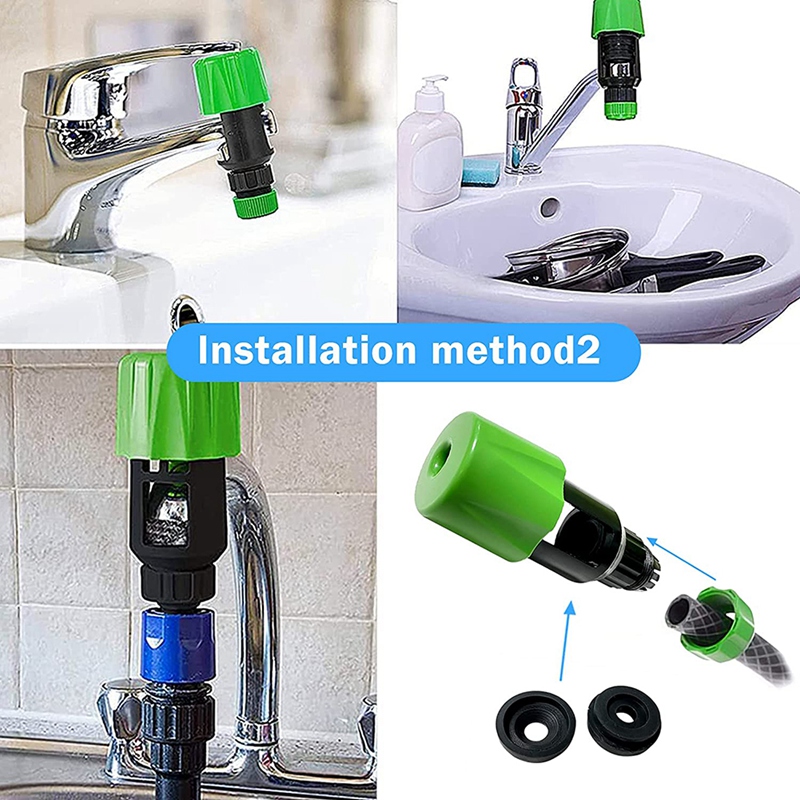 Universal Kitchen Tap Connector Mixer Pipe Joiner Fitting Home Water Equipment 