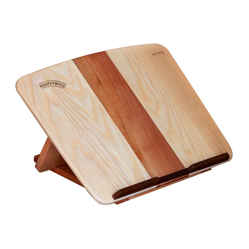 [HCM]Kệ laptop thông minh có thể gấp gọn vào balô mang đi Kệ để laptop cho nhân viên văn phòng giá kê laptop giá đỡ laptop để bàn kệ đỡ laptop bằng gỗ Nhatvywood NVLP05