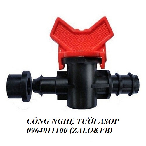 BỘ 10 VAN VÀ CAO SU KHỞI THỦY ỐNG LDPE 16MM