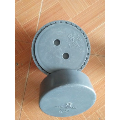 Combo bịt xả thông tắc + bịt trơn pvc 140mm