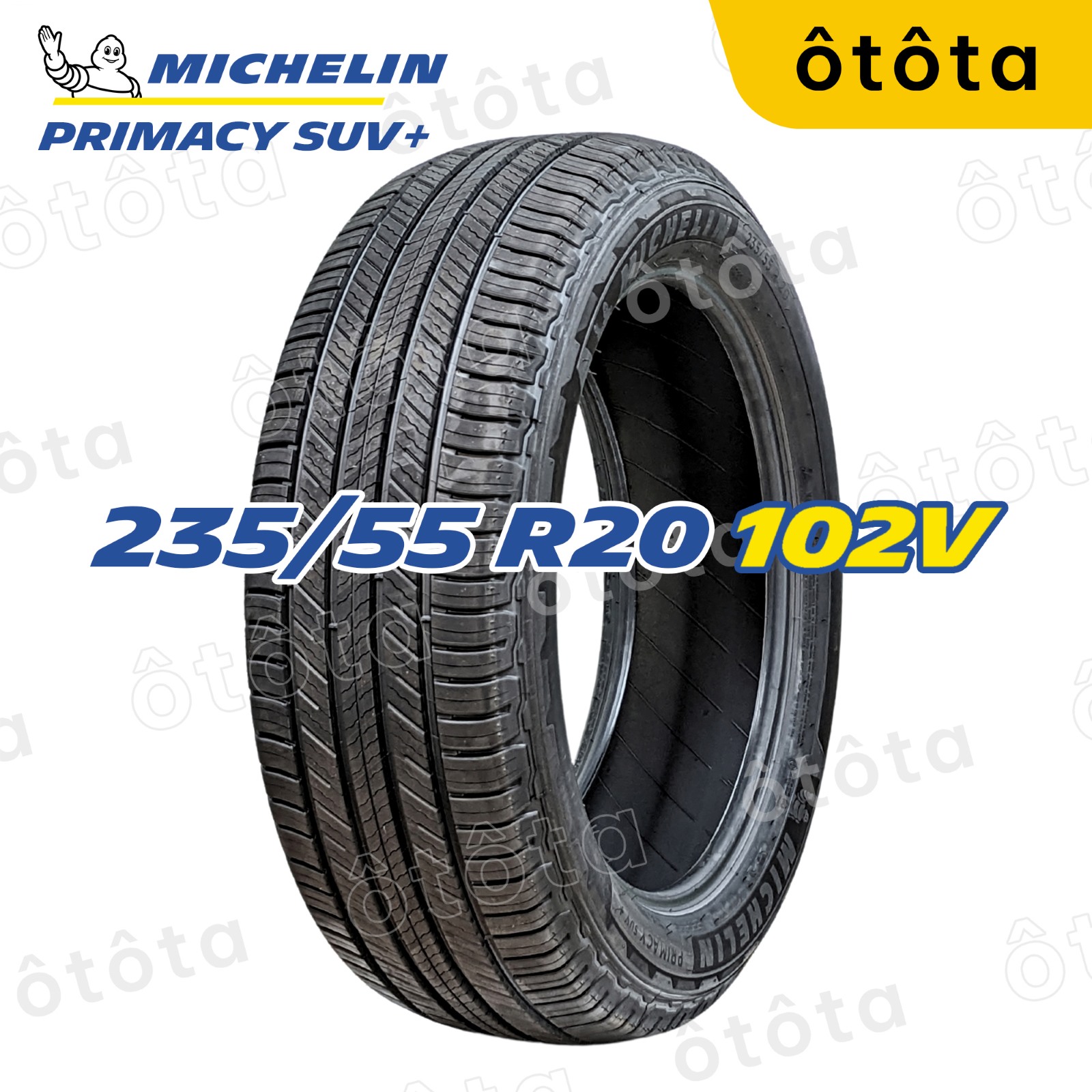 Lốp ô tô Michelin Primacy SUV+ - 235/55 R20 102V – Chính Hãng BH 6 năm (235/55R20, 235 55 R20) Giá 10,193,300 Đồng*Miễn phí vận chuyển