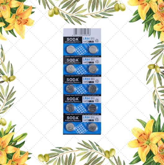 1 viên pin cúc áo lr44 1.5v hiệu suất cao