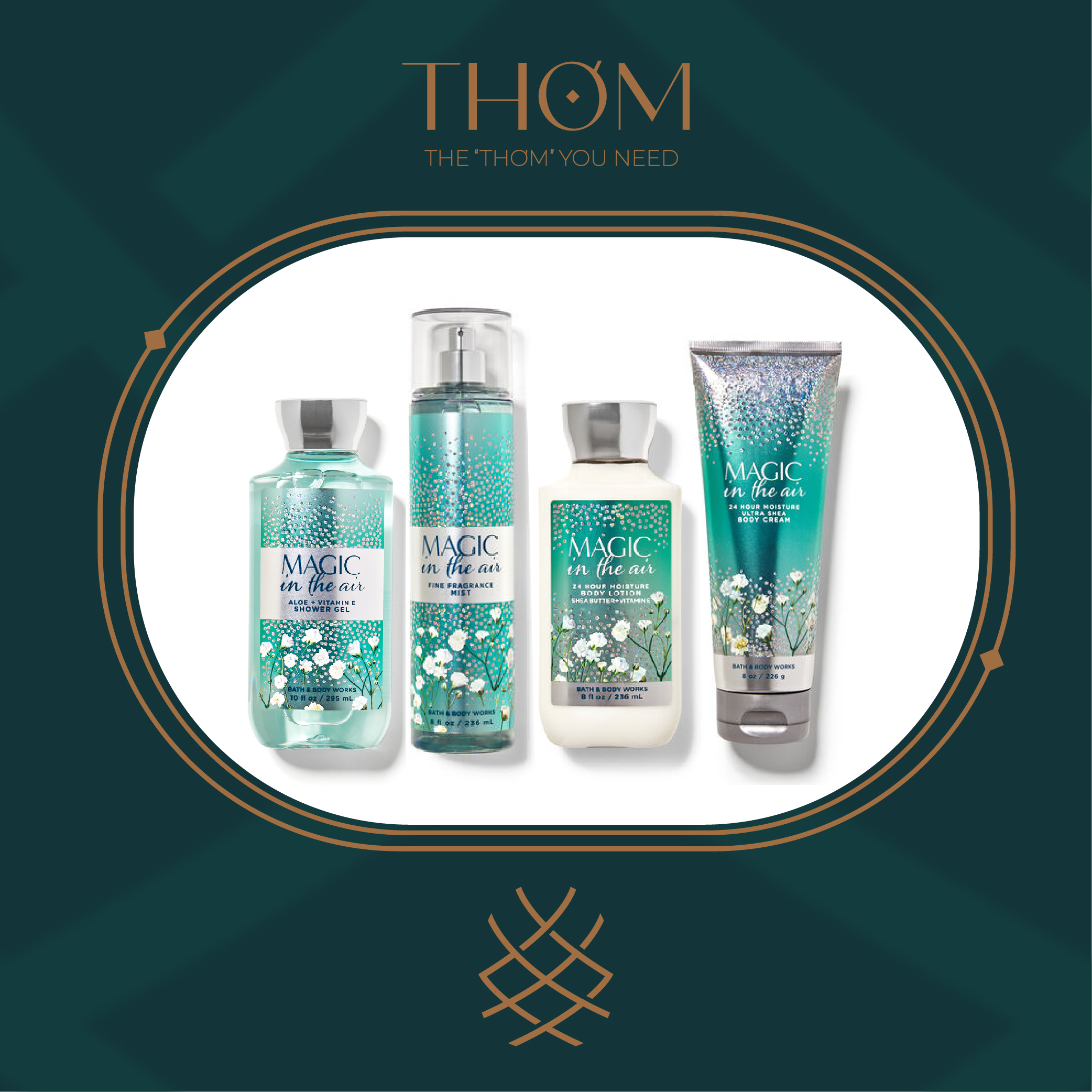 MAGIC IN THE AIR | Sản Phẩm Tắm Dưỡng Xịt Thơm Toàn Thân Bath & Body Works