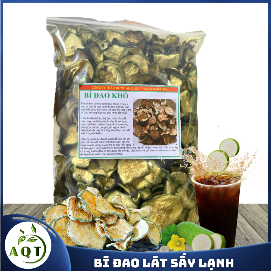 Bí đao sấy khô 100g nấu sâm giảm cân, sâm bí đao thanh nhiệt mát gan