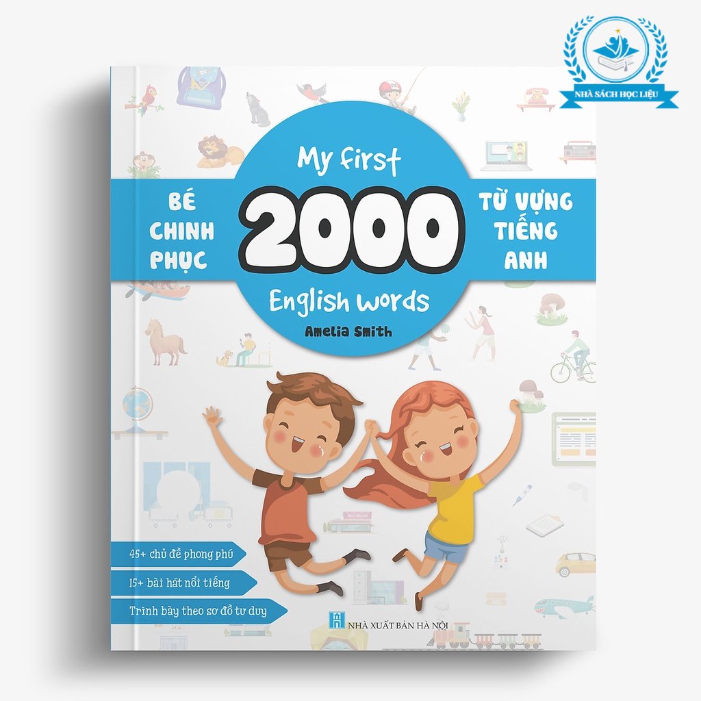 Sách - bé chinh phục 2000 từ vựng tiếng anh - my first 2000 english words - nhà sách học liệu