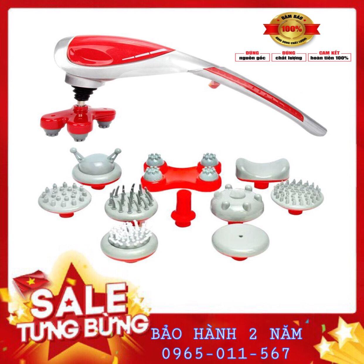 Máy massage cầm tay 10 đầu King masager Hàng nhập khẩu Hàn Quốc- Mát-xa toàn thân