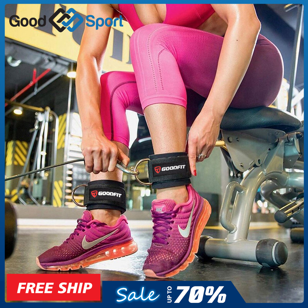 Băng bảo vệ cổ chân có móc sắt GoodFit GF615A