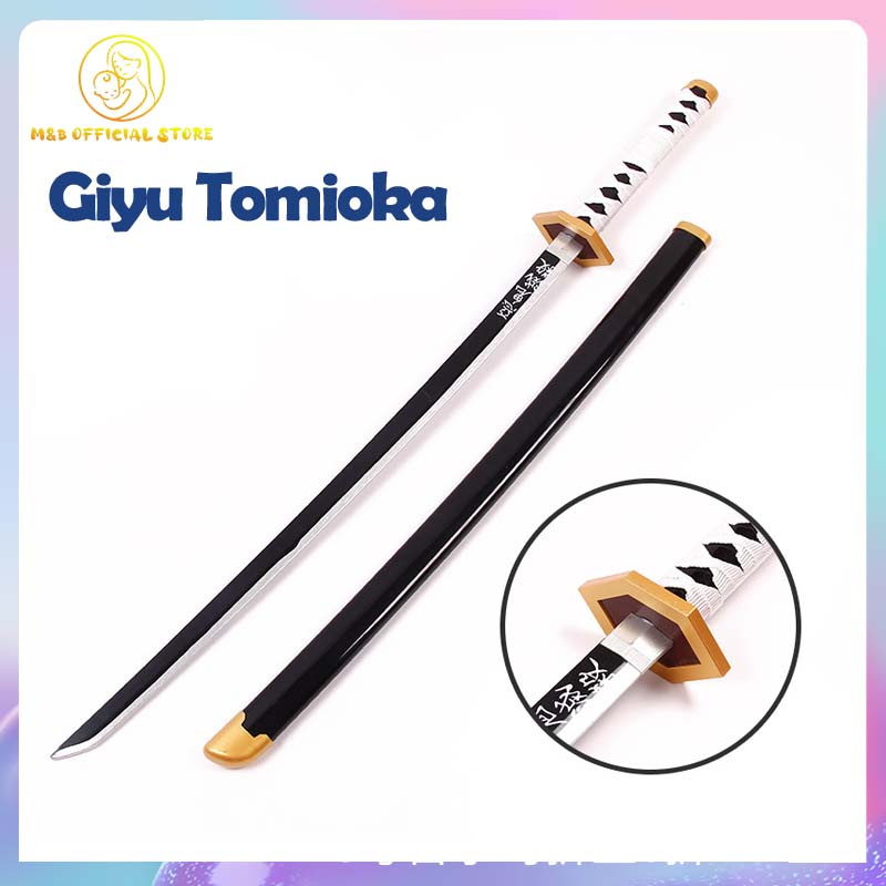 Mô hình kiếm gỗ 104CM Tanjiro Zenitsu rengoku Mô hình kiếm Đạo cụ Cosplay kiếm gỗ