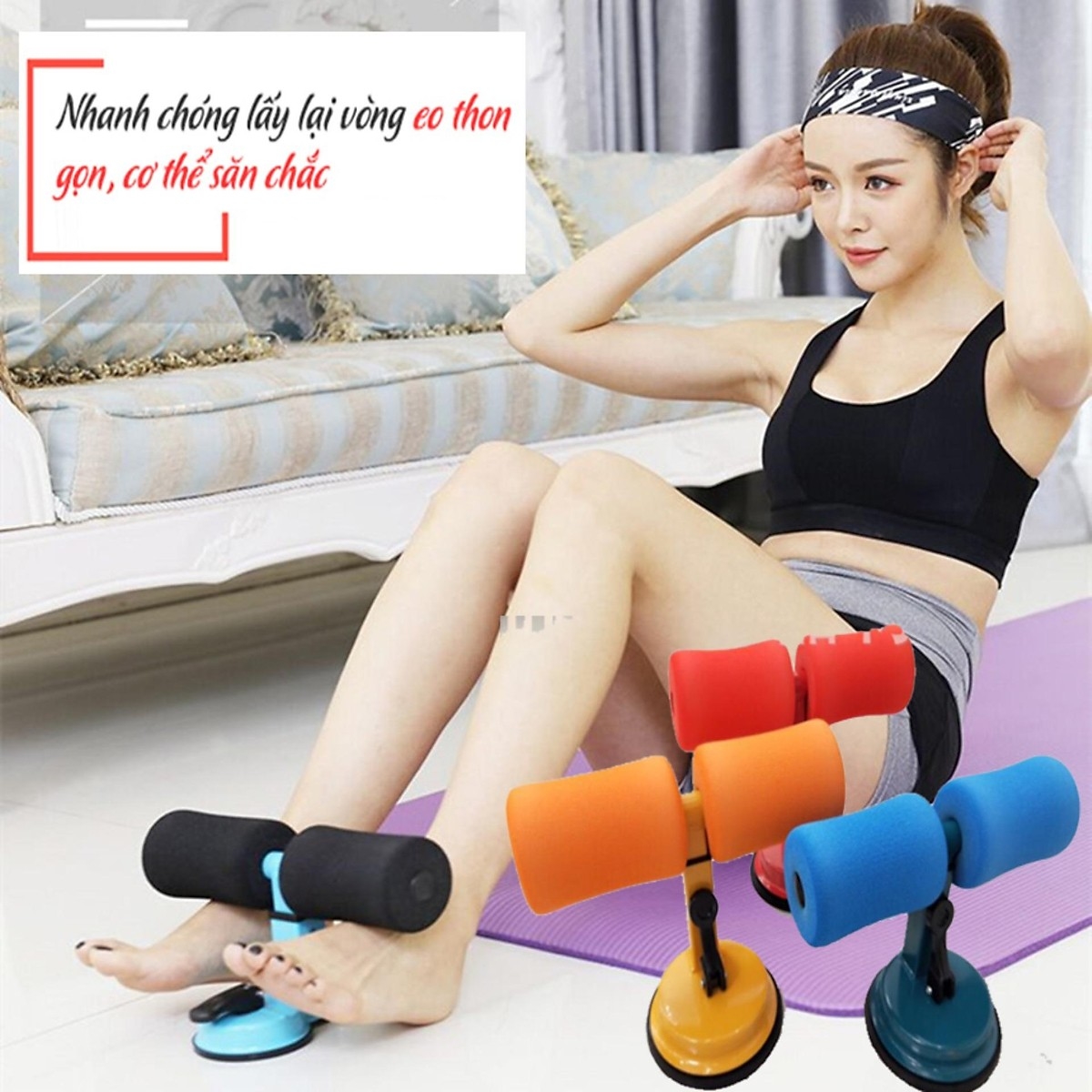 [HCM]Dụng cụ tập gym 5 bài tập giảm mỡ bụng Dụng cụ tập thể dục đa năng tại nhà dụng cụ tập bụng Dụng cụ hỗ trợ tập bụng Thiết bị tập bụng- Bảo hành uy tín 1 đổi 1