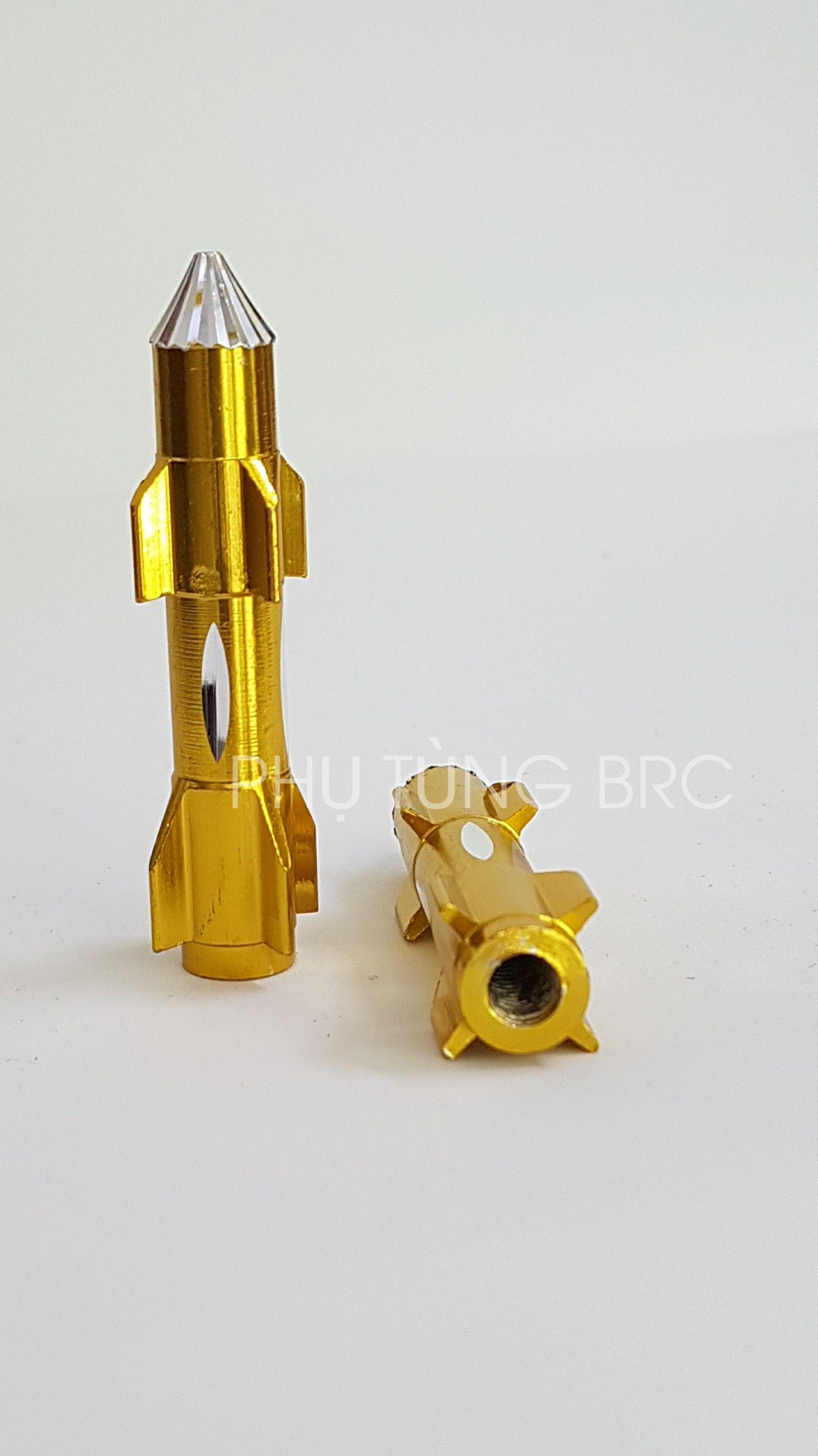 Đầu chụp đủa thắng xe máy kiểu hỏa tiễn ( 2 chiếc ).