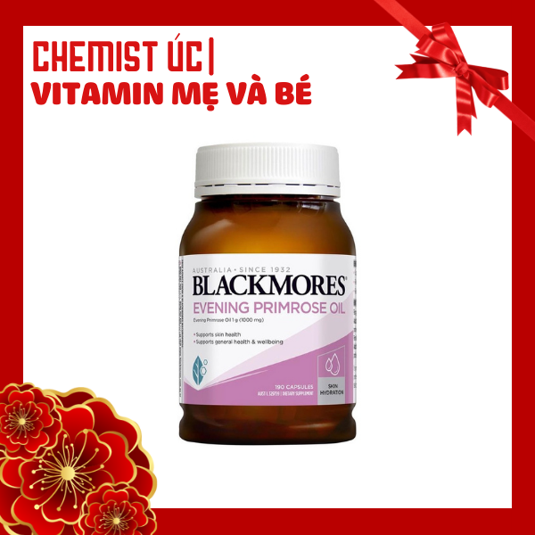 (MẪU MỚI) TINH DẦU HOA ANH THẢO BLACKMORES EVENING PRIMROSE OIL