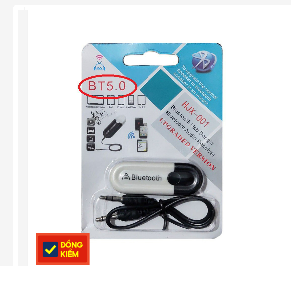 Usb bluetooth dongle 5.0 & 4.0 hjx 001 loại 1 không nhiễu - dùng cho loa, amply, mixer, equalizer