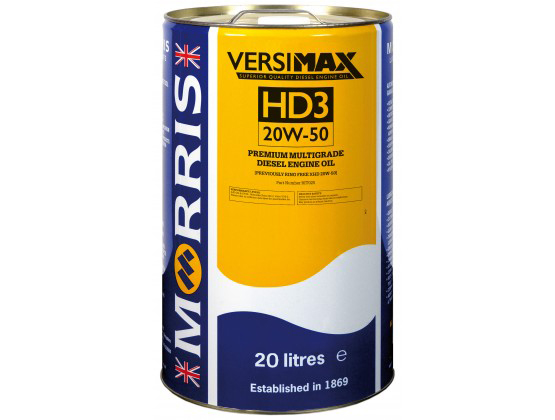 Dầu nhớt động cơ ô tô versimax hd3 20w-50 xô 25l