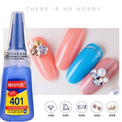 Keo dán móng Nail siêu chắc 20g keo dán 401 keo dán đa năng