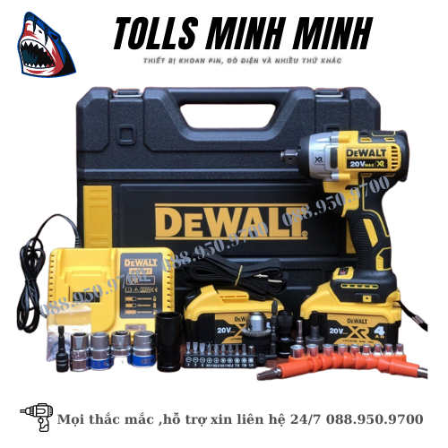 Máy siết bulong dewalt dcf887 20v không chổi than - hàng cao cấp