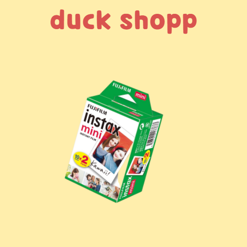 FILM INSTAX MINI - Viền Trắng - Giấy in cho máy ảnh lấy liền Fujifilm Instax Mini - Chính hãng Nhật DATE CA0