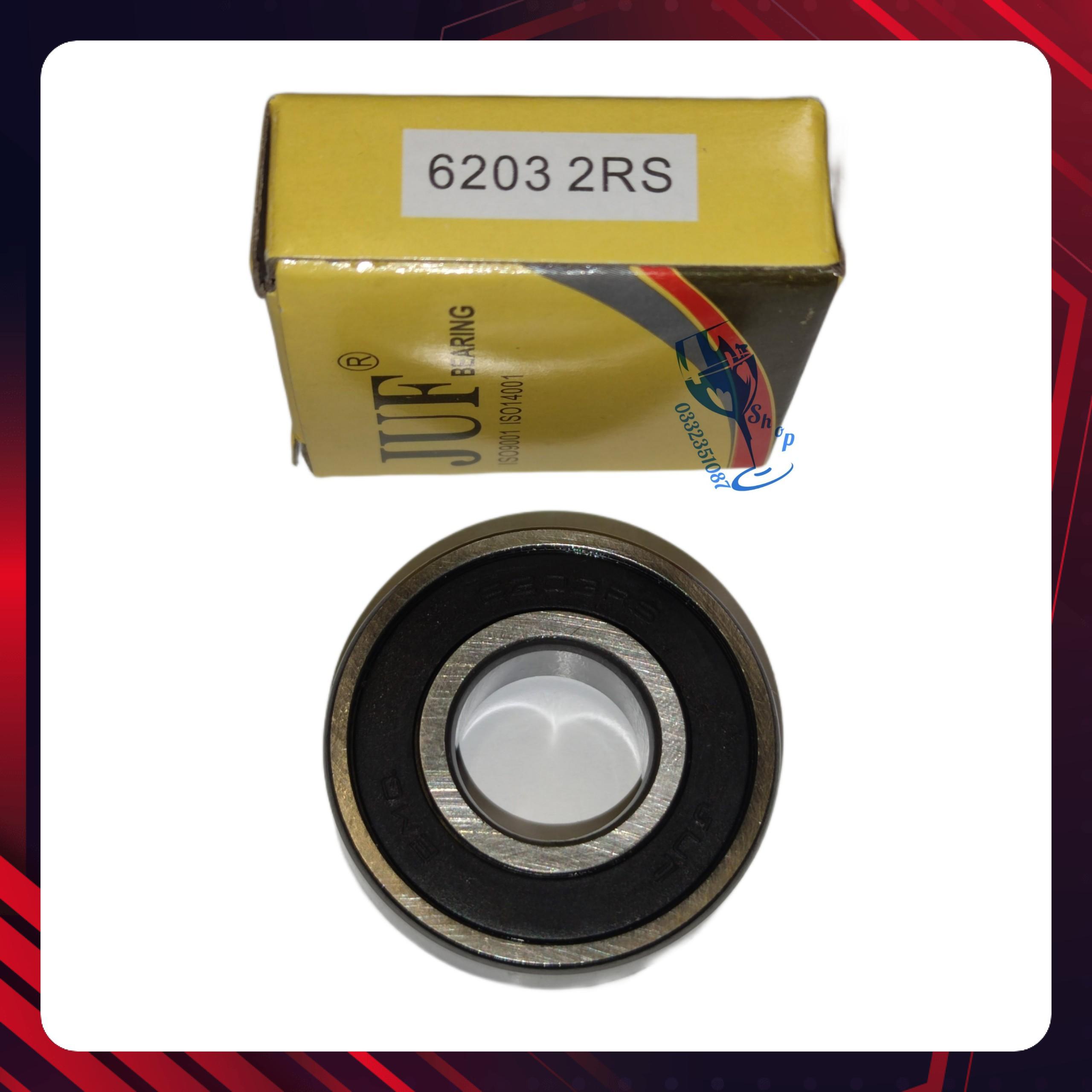 2 vòng bi 6203 2rs juf bearing iso9001 iso14001