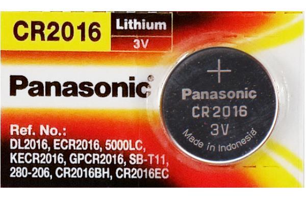 Vỉ 5 Viên Pin Cmos PANASONICE CR2016 Lithium 3V