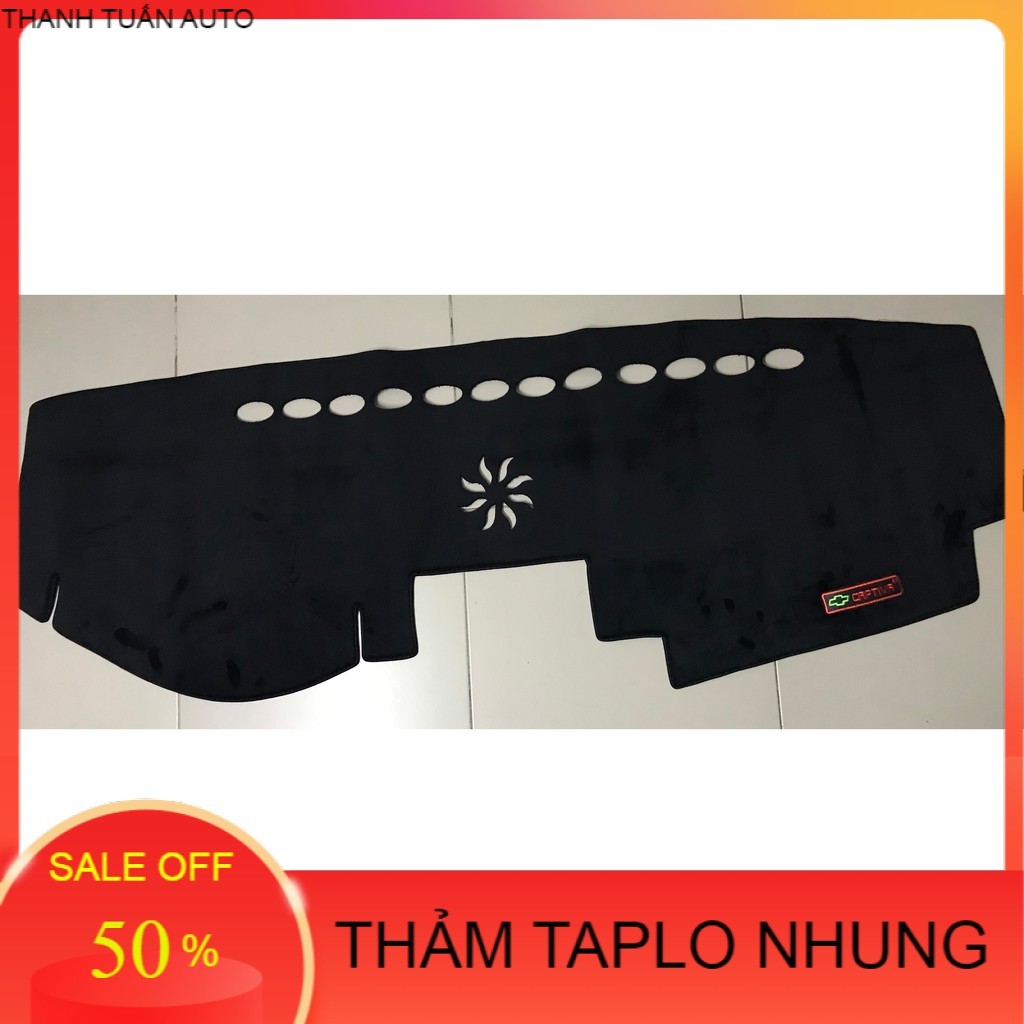 Chervolet captiva 2007-2013 thảm chống nắng taplo nhung 3 lớp