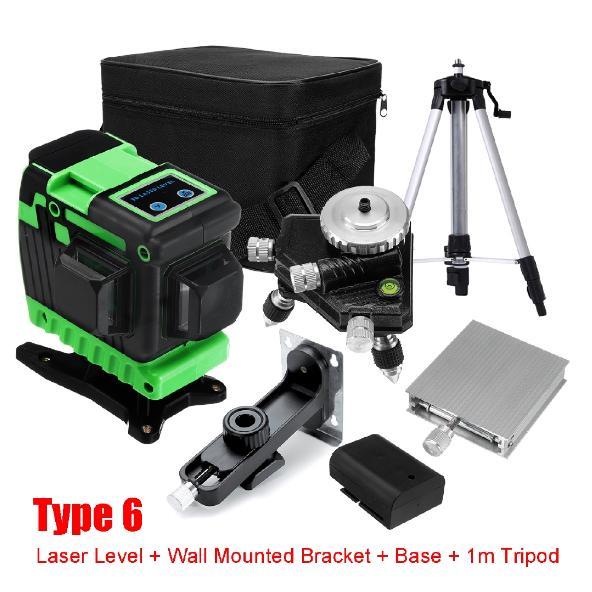 MÁY CÂN BẰNG LAZE TBOSS 12 TIA XANH, MÁY BẮN CỐT LAZE 12 TIA XANH, MÁY CÂN MỰC LAZE CHUẨN - TẶNG CHÂN 1,2M