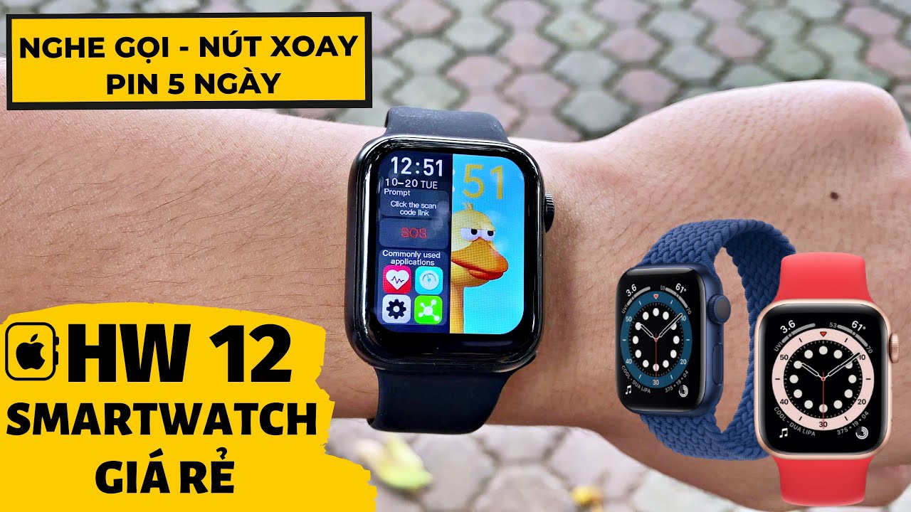[HCM](Full Tiếng Việt Chống Nước Tuyệt Đối ) Đồng hồ thông minh AppleWatch Đồng Hồ Thông Minh HW12 Đa Chức Năng Theo Dõi Sức Khoẻ Cho Điện Thoại Ios Android Đồng Hồ Thông Minh Kết Nối Bluetooth Siêu Cấp Chống Nước