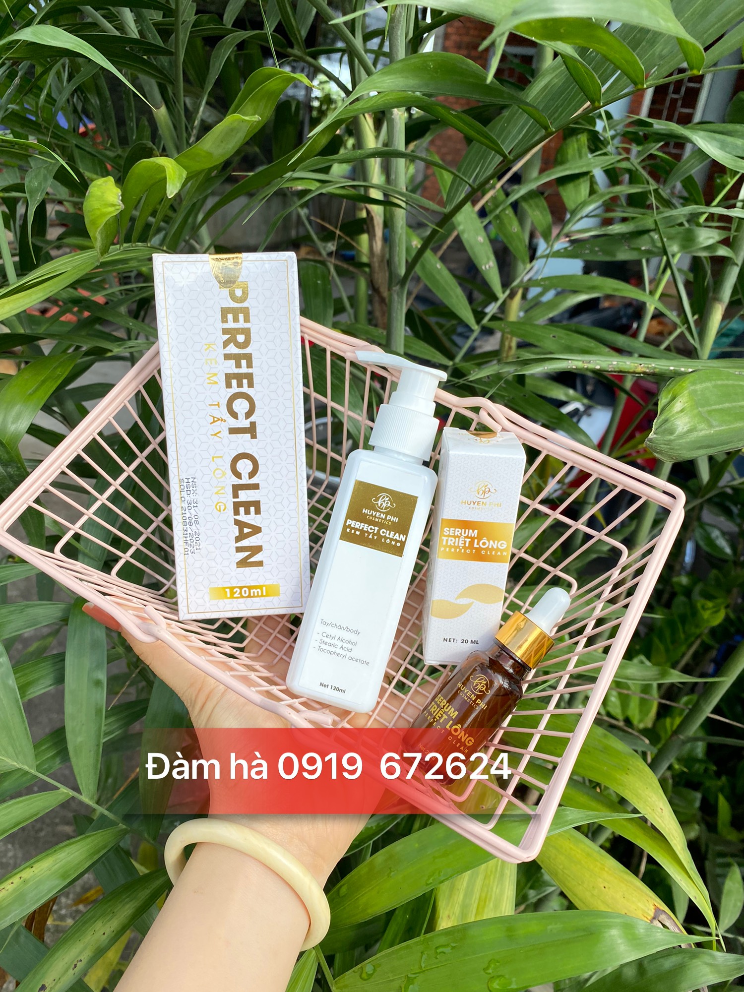 Kem tẩy lông huyền phi tặng kèm serum triệt lông vĩnh viễn