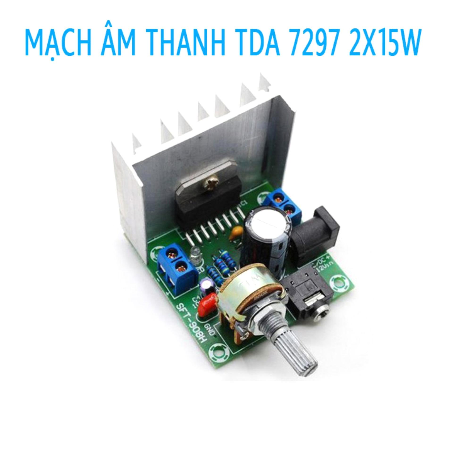 Mạch khuếch đại âm thanh TDA7297-15w+15w