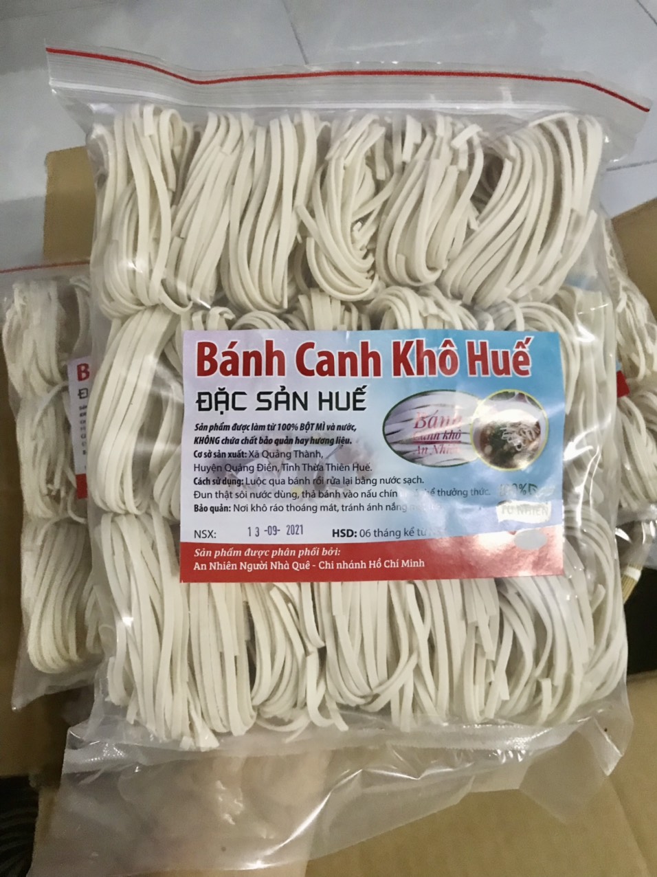 BÁNH CANH KHÔ HUẾ LOẠI NGON ĐẶC BIỆT GÓI 1KÝ