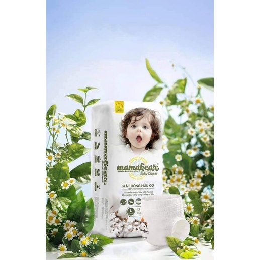 Bỉm quần mamabear m/l/xl/xxl 100 miếng