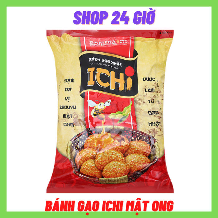 Bánh gạo mật ong ichi