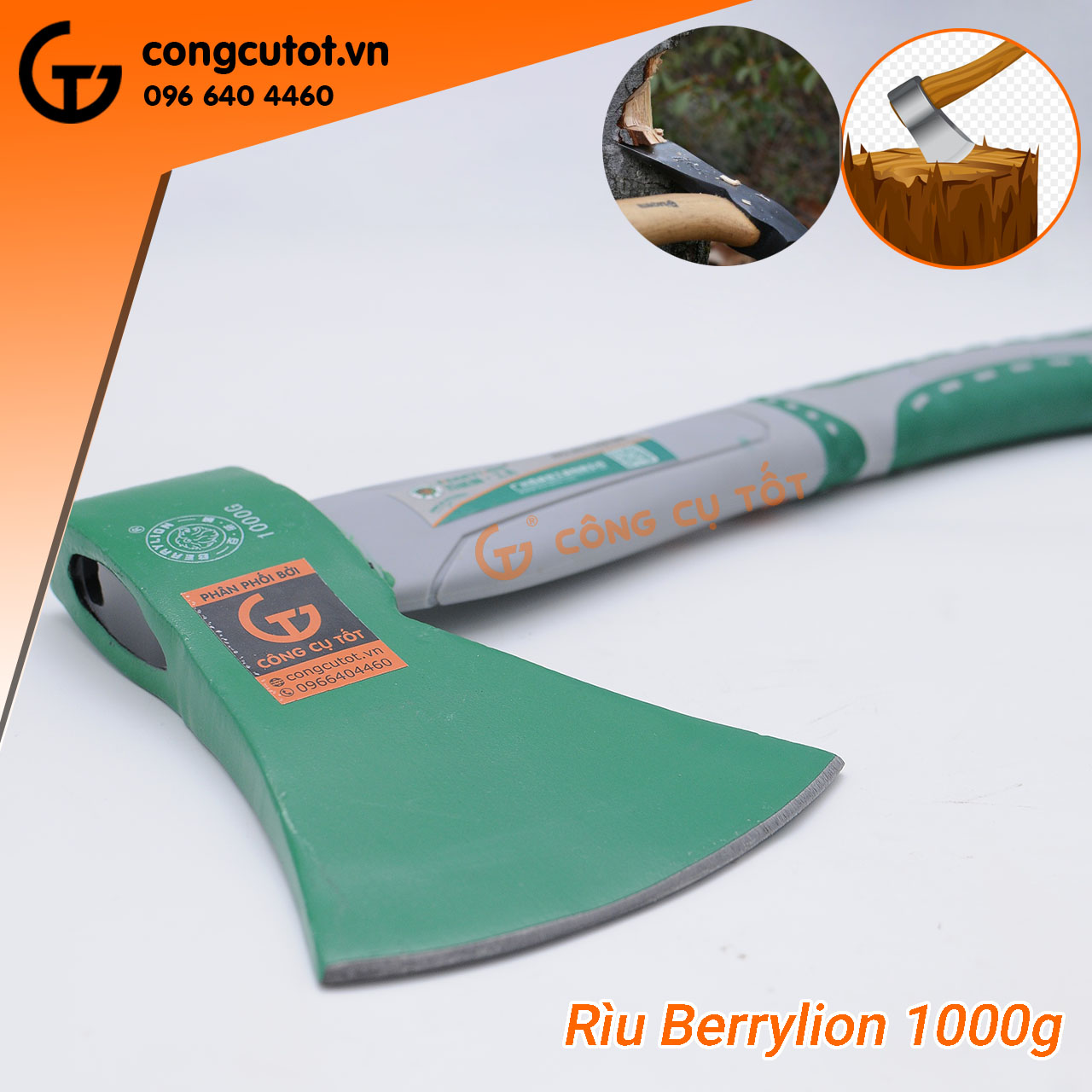 Búa rìu Berrylion 800g, 1000g