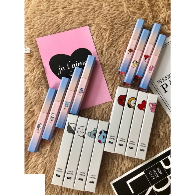 Son BT 21 BTS Van Handmade dễ thương hàng chất lượng