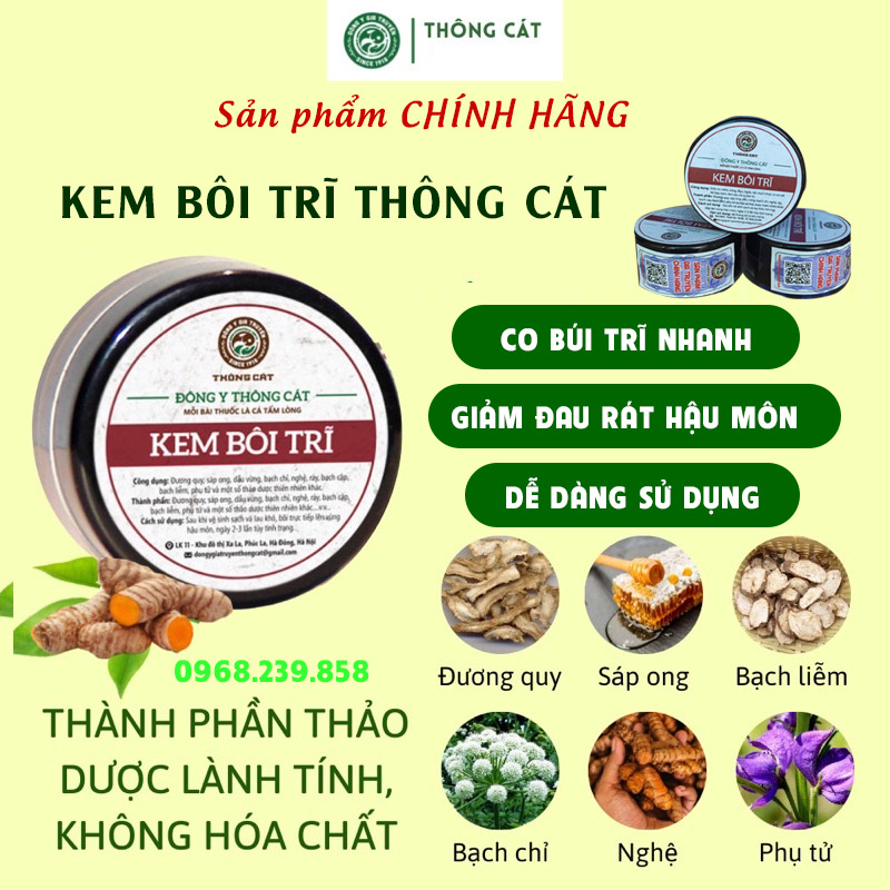 Kem bôi hết sạch trĩ hâ.u môn kéo búi trĩ lên nhanh chóng dễ chịu - kem bôi trĩ đông y gia truyền thông cát hỗ trợ trĩ nội, trĩ ngoại, co búi trĩ, teo trĩ