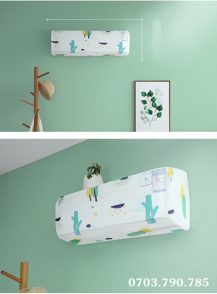 [HCM]Vỏ Bọc Máy Điều Hòa Chống Nước Chống Bụi - Loại 1HP & 1.5HP (1 Ngựa & 1.5 Ngựa)