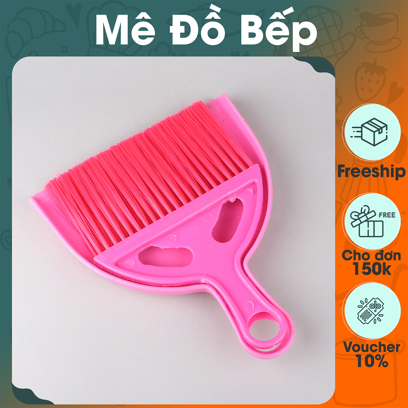 Dụng cụ hốt rác mini Bam House dành cho văn phòng và bàn làm việc cao cấp HR01 - BamBam Store