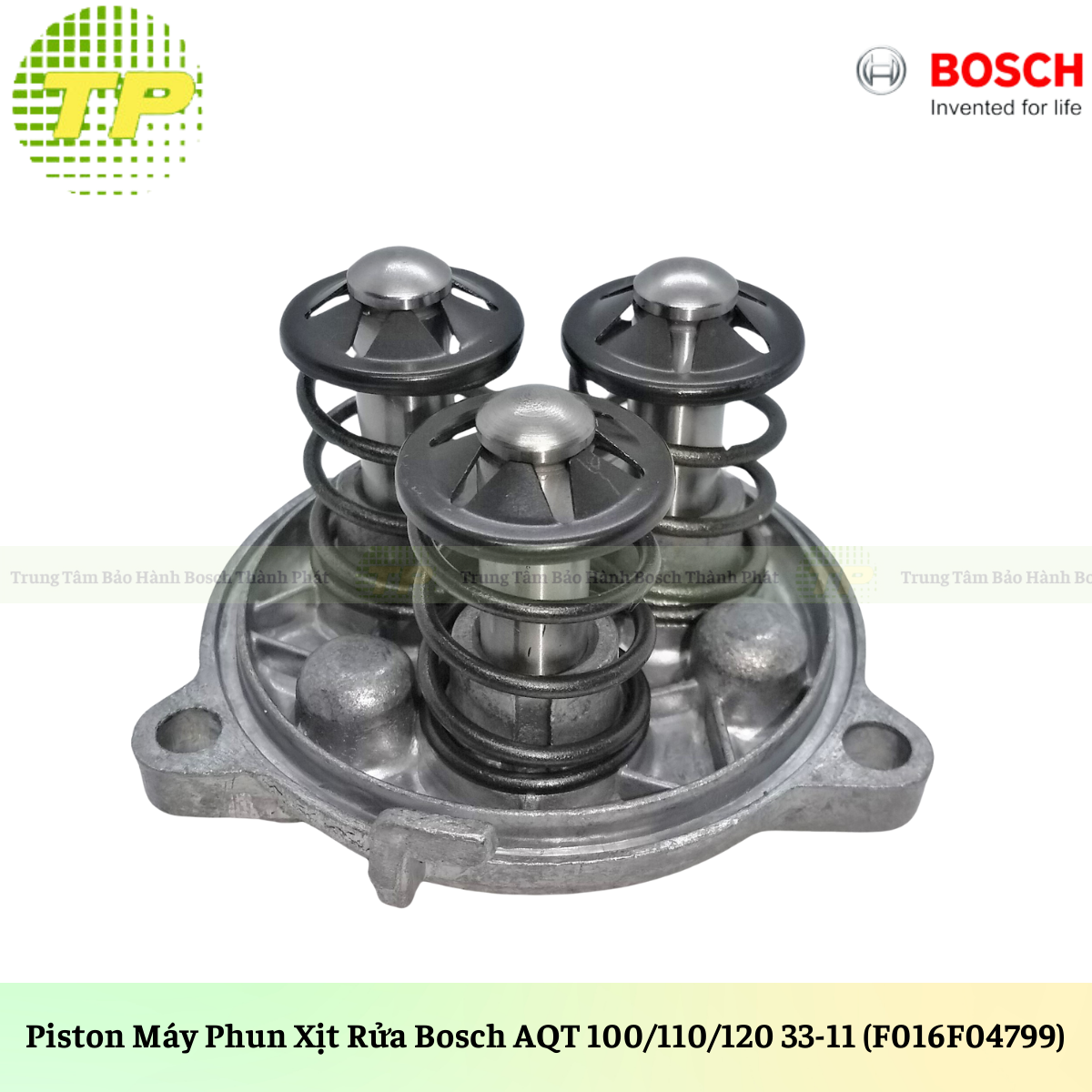 Cụm Piston Máy Phun Xịt Rửa Bosch AQT 100/110/120 33-11 (F016F04799)