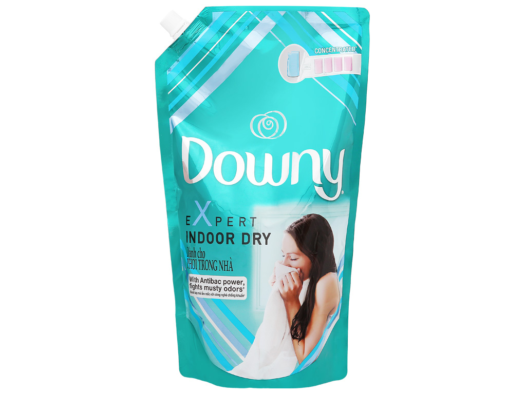 Nước xả vải Downy Expert phơi trong nhà túi 1.5L/2.3L