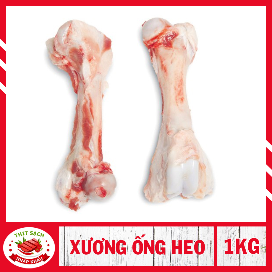 [ Chỉ giao HCM ] 1kg Xương ống heo , dùng ninh nước dùng và làm súp ( Đóng hút chân không )