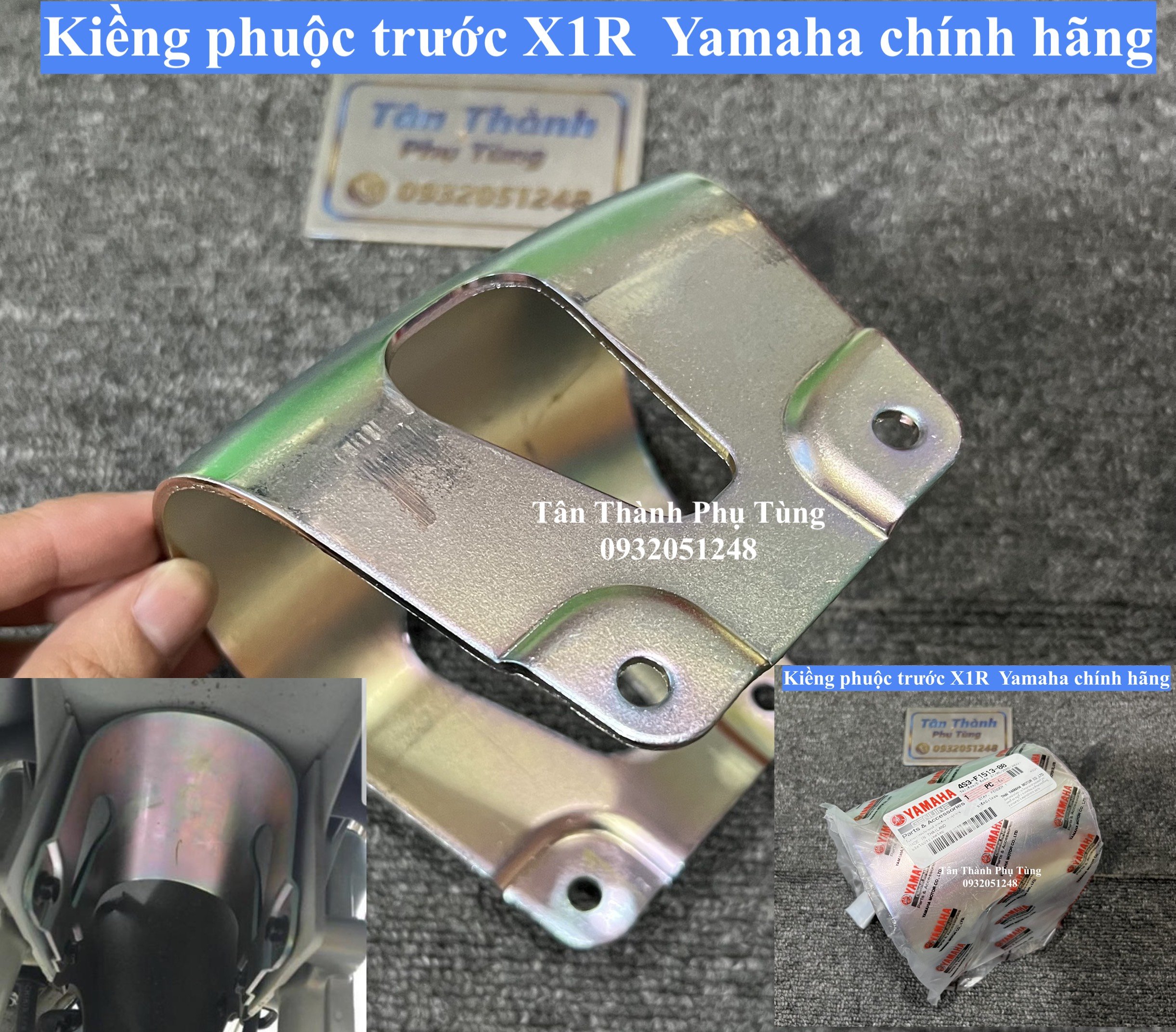 Kiềng phuộc trước Yamaha chính hãng Thailand gắn Exciter 135, Exciter 150