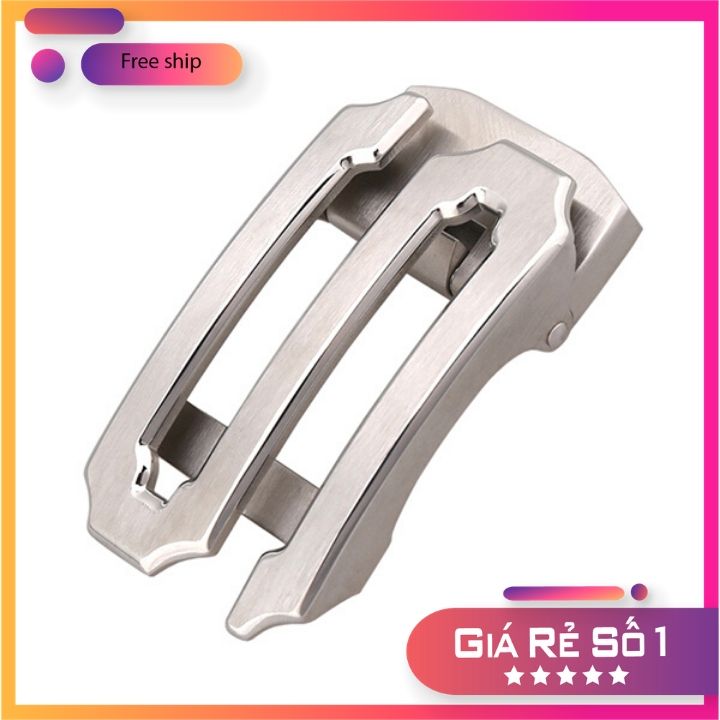 [ SAM Leather ] Mặt Khóa Thắt Lưng Cao Cấp - Đầu Khóa Dây Nịt SMDN001SB – Mặt Khóa Inox 316 Nguyên Khối Bảo Hành 12 Tháng Chính Hãng