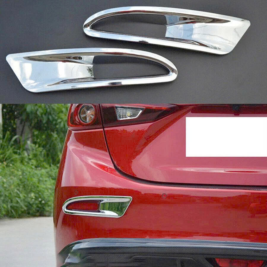 Ốp Viền Gầm Sau Mazda 3 2014 2015 2016 2017 2018 2019 - Ốp Trang Trí Gầm Sau Mazda 3