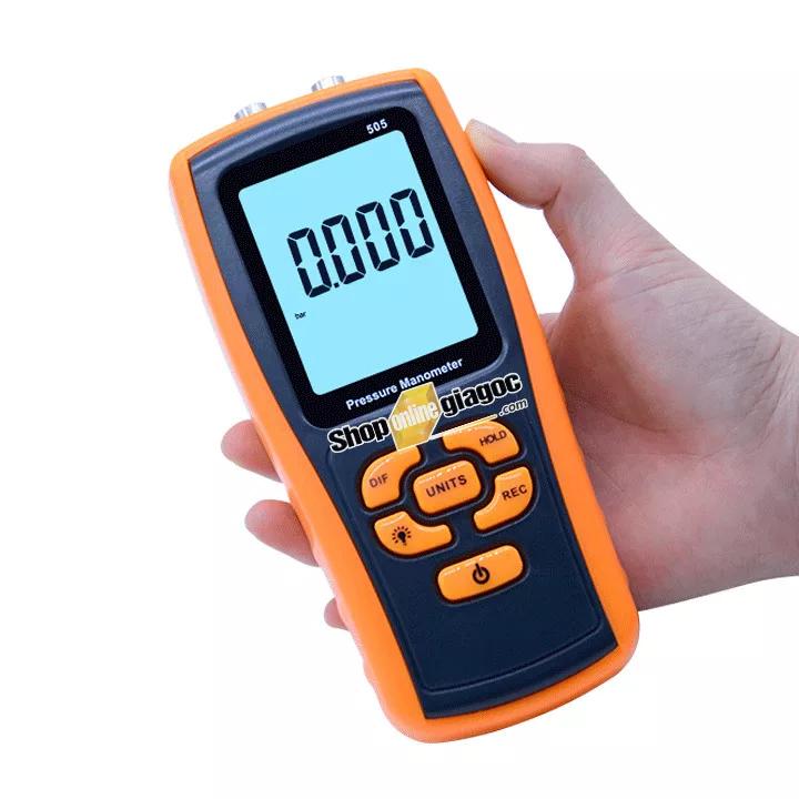 Máy đo áp suất benetech gm505