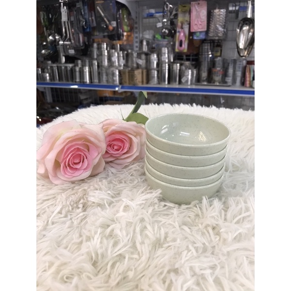Chén Tương Thái Xanh Melamine