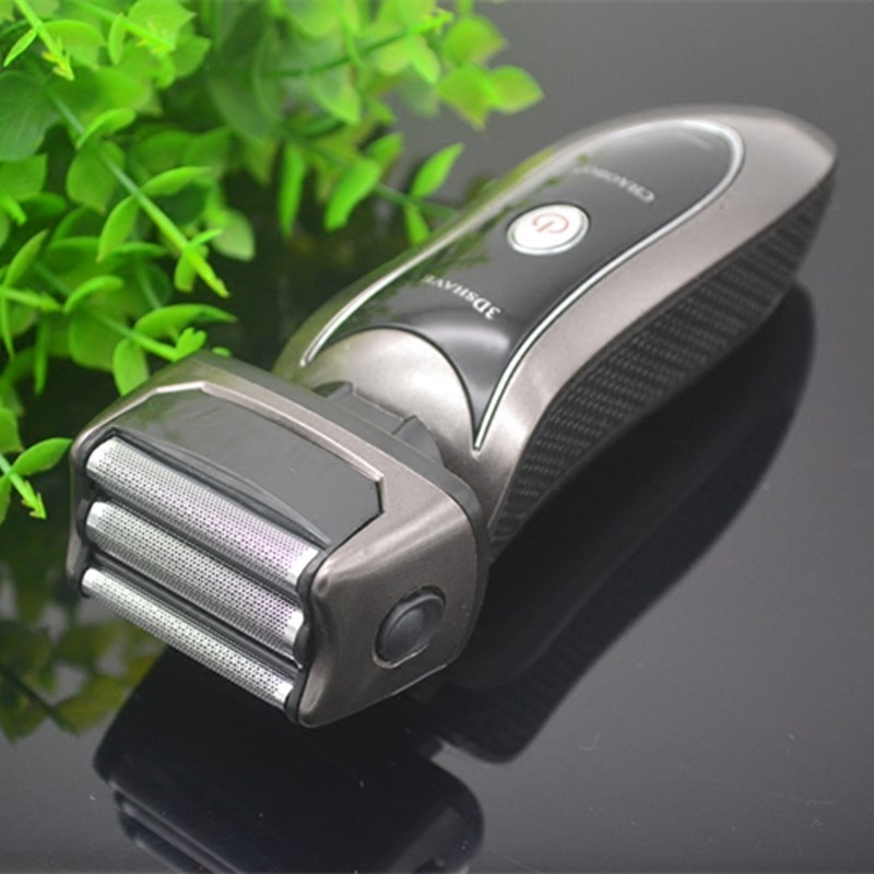[BIG SALE 50%] Dao Cạo Râu, Máy Cạo Râu Loại Tốt, Dao Cao Rau Gilletter Không Tốt Bằng Máy Cạo Râu Chaobo RSCW-9300 - 03 Lưỡi Kép Titanium Sắc Lẹm, Tiện Dụng, An Toàn Tuyệt Đối. Bảo Hành 1 Đổi 1 Bởi [kaimono shop]