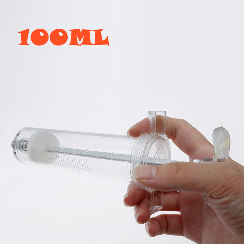Bơm đút bột 100ml cao cấp cho chim, vẹt-xilanh-ống tiếm ăn cho thú cưng
