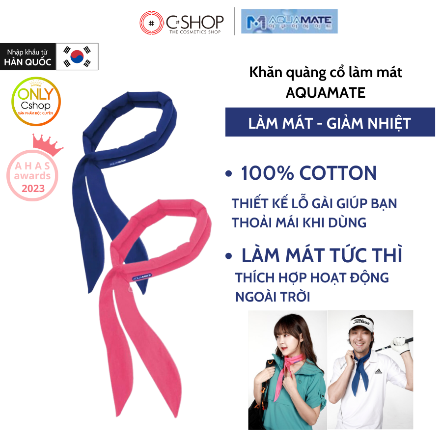 [HCM]Khăn quàng cổ làm mát AQUAMATE