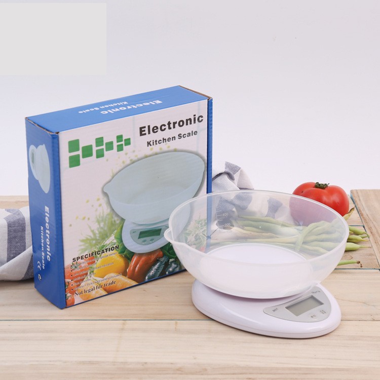 Cân điện tử mini, cân thực phẩm mini màu trắng